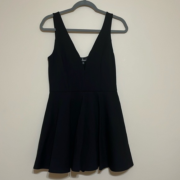 Lulu’s I feel Good Black Skort Dress Size Medium - Picture 3 of 11